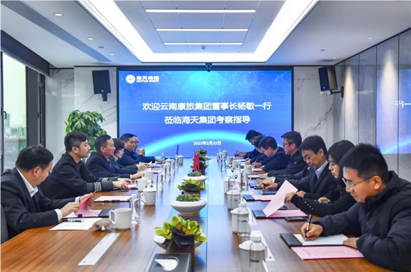 博天堂集团与云南康旅集团进行工作座谈